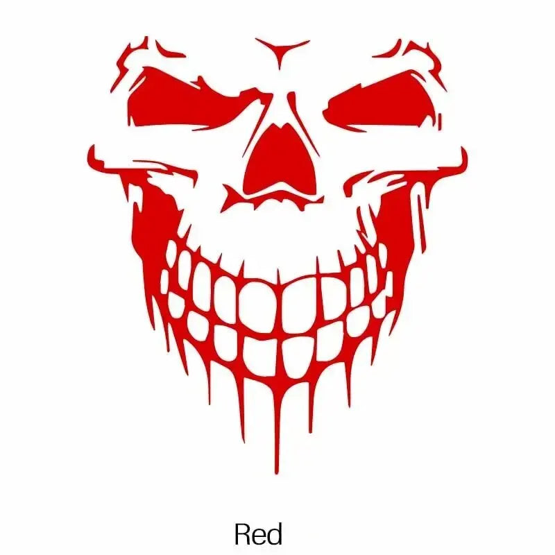 SKULL FACE Stickers,cool&fashion stickers with High quality for cars trucks motorcycles &laptops!