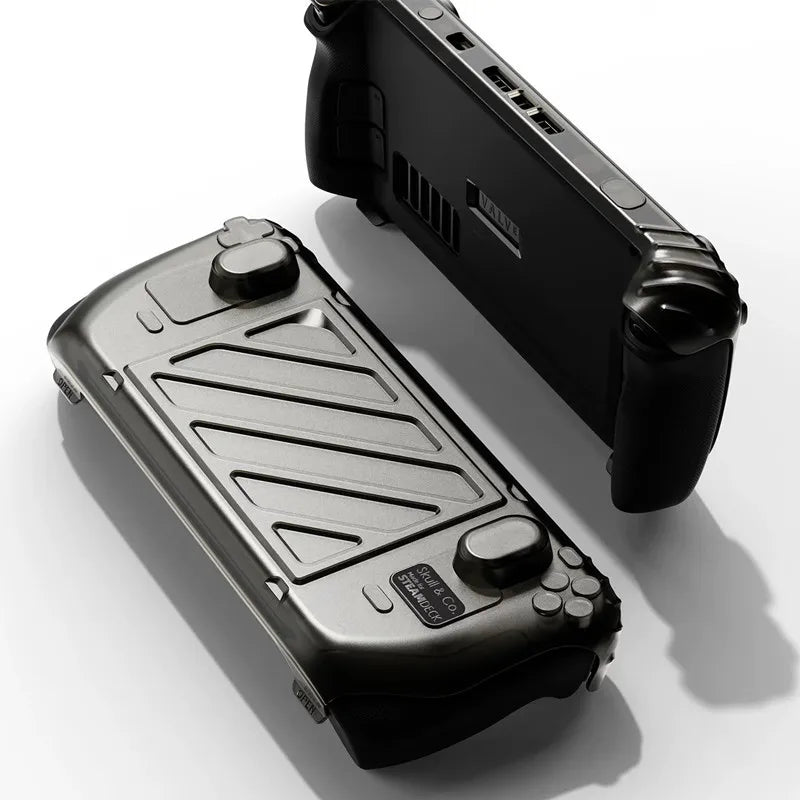 Skull & Co. Steam Deck LCD/OLED stand protective cover – upper lid for the Steam Deck protective cover.