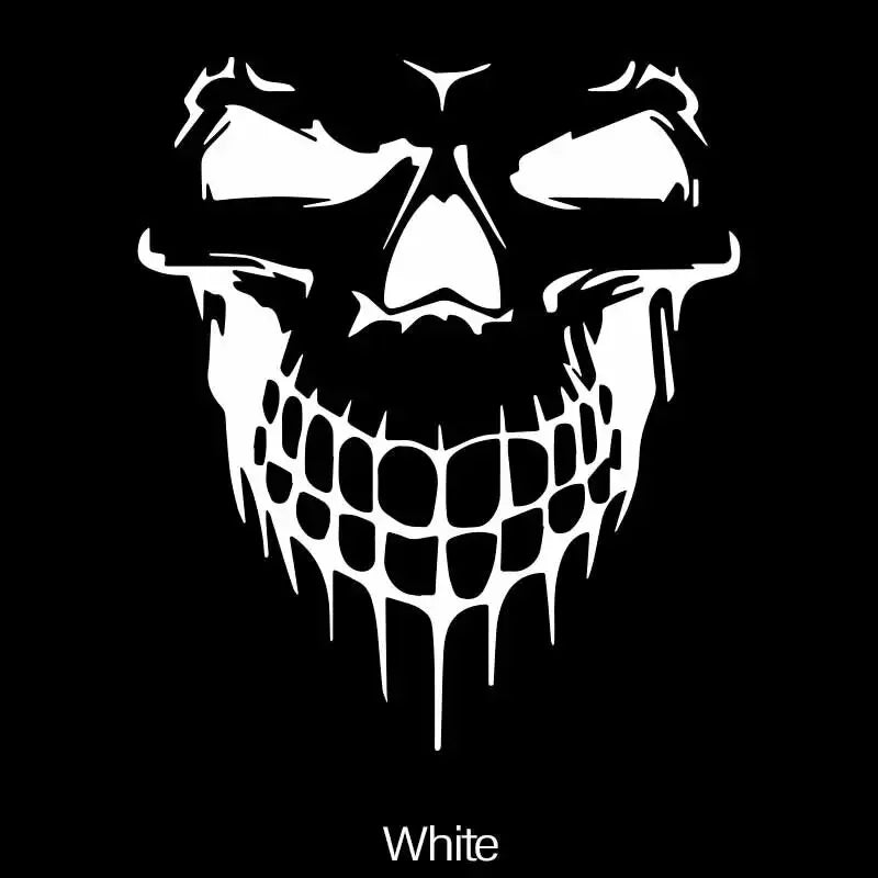 SKULL FACE Stickers,cool&fashion stickers with High quality for cars trucks motorcycles &laptops!