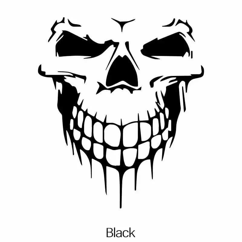 SKULL FACE Stickers,cool&fashion stickers with High quality for cars trucks motorcycles &laptops!