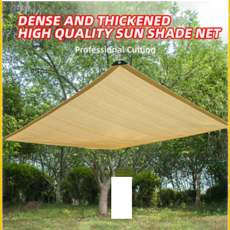 UV protection sunshade net, high-quality sunscreen fabric, plant shed, sunshade garden net, plant shed Shading net beige5x6m