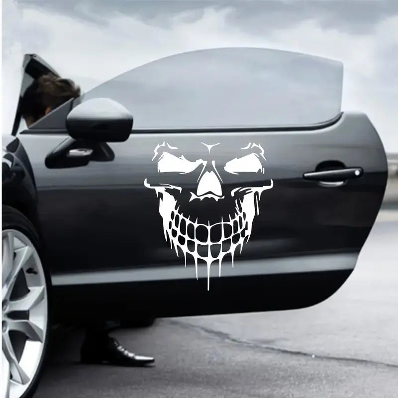 SKULL FACE Stickers,cool&fashion stickers with High quality for cars trucks motorcycles &laptops!