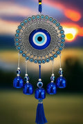 Evil Eye Hanging Bell Wind Chime Decor